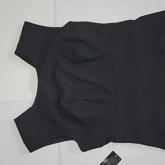 THE LIMITED BLACK COLLECTION BLACK MINI DRESS/ 8P. - Picture 3 of 11